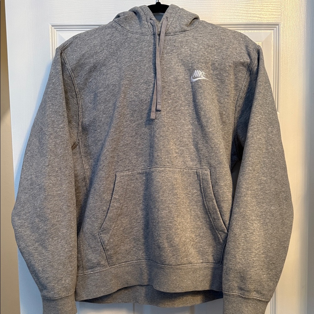 Nike Men's Gray Hoodie
